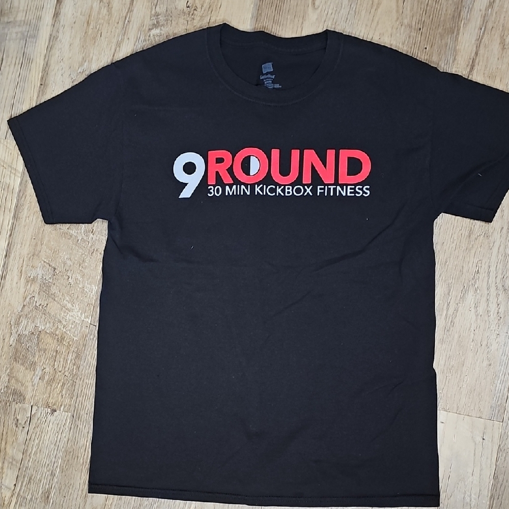 Hanes Black and Red Graphic Tee